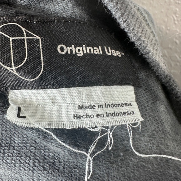 Unisex‎ Los Angeles  tie dye grey lightweight sweatshirt - Picture 7 of 7